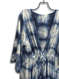 Risa long caftan hand dyed organic cotton coverup
