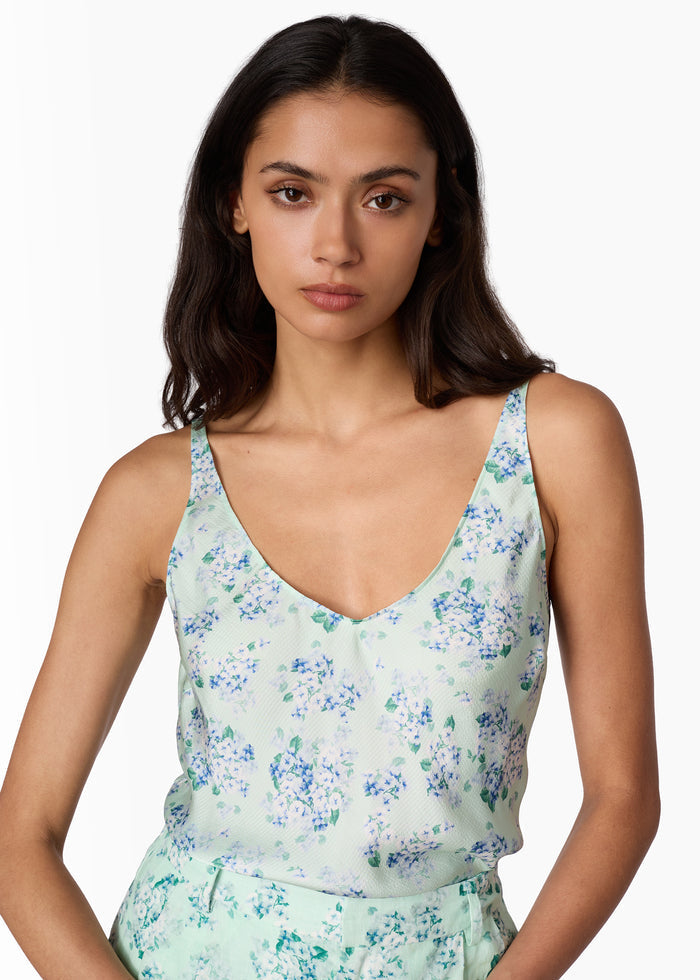Rory Hammered Camisole Climbing Hydrangea