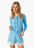 Rufina Cardigan Blue Grotto
