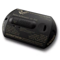 Black RV Safe RVCOLP-2B CO Propane Gas Alarm - Angled View | United RV Parts