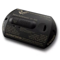 Black RV Safe RVLP-2B LP Gas Alarm - Angled View | United RV Parts