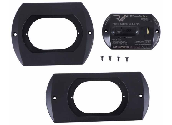 Black RVLP-2B Installation Kit - Components Layout | United RV Parts