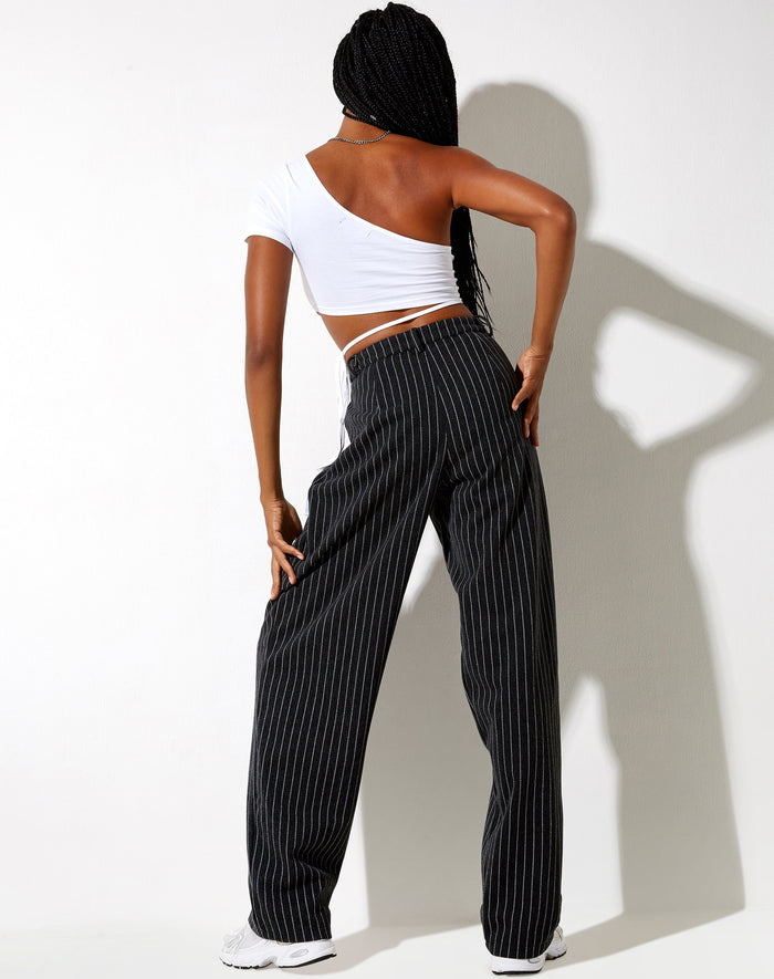 Image of Shanon Crop Top in White