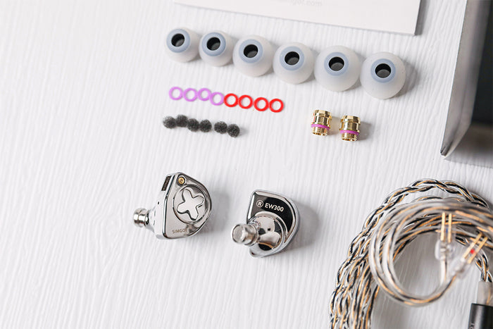 SIMGOT EW300 1DD+1Planar+1PZT In-Ear Headphone