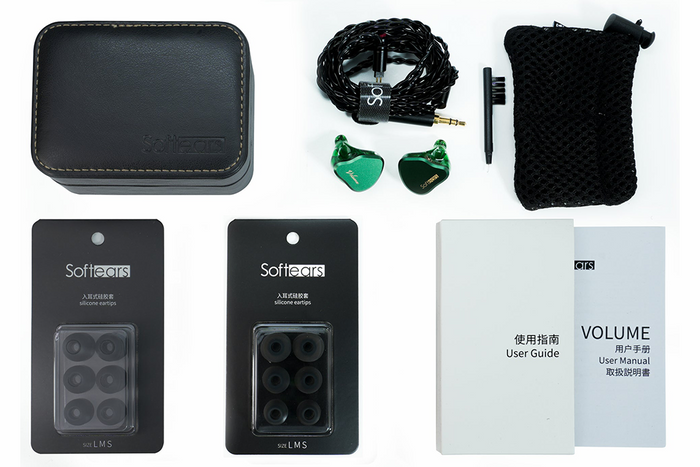 SOFTEARS VOLUME 1DD + 2BA In-ear Headphone