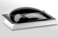 Smoke Acrylic RV Skylight Kit K1414S - Complete Assembly View | United RV Parts
