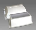 White Acrylic RV Skylight Complete Kit - Angled View | United RV Parts
