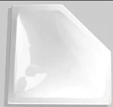 White Neo Angle RV Skylight Inner Dome 28x10 NN2810 - Top Angle View | United RV Parts