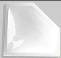 White Acrylic RV Skylight Inner Dome Neo Angle 30x13 NN3013 - Top Angle View | United RV Parts