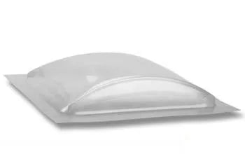 Ice Clear Acrylic RV Skylight Low Profile - Side View | United RV Parts