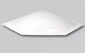 White Acrylic RV Skylight Neo Angle 20x8 - Top View | United RV Parts