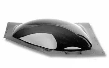 Smoke Acrylic Neo Angle RV Skylight NSL2810S 28x10 - Angled Top View | United RV Parts