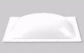 White Acrylic RV Skylight 18x24 Rectangular Dome - Top View | United RV Parts