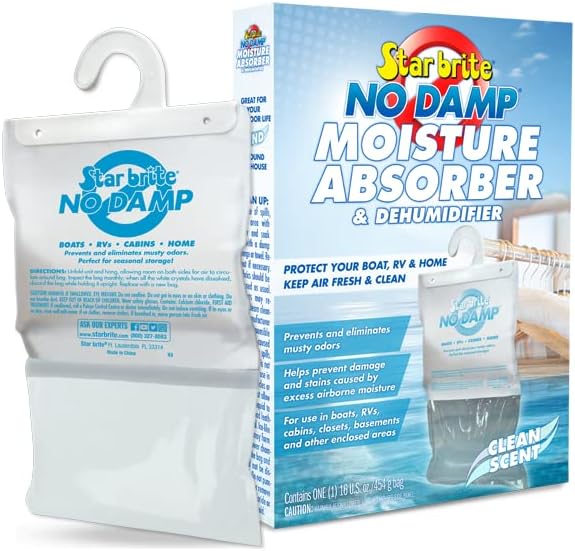 Star Brite No Damp Hanging Moisture Absorber Dehumidifier Box with Bag - Front View | United RV Parts