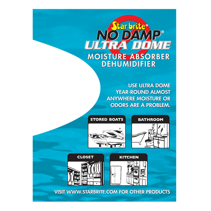 Star Brite No Damp Ultra Dome Dehumidifier - Year-Round Moisture Control Applications | United RV Parts
