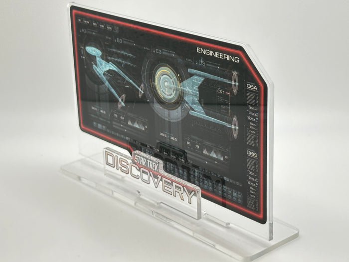 Star Trek ACRYLIC "LET'S FLY" Display #3