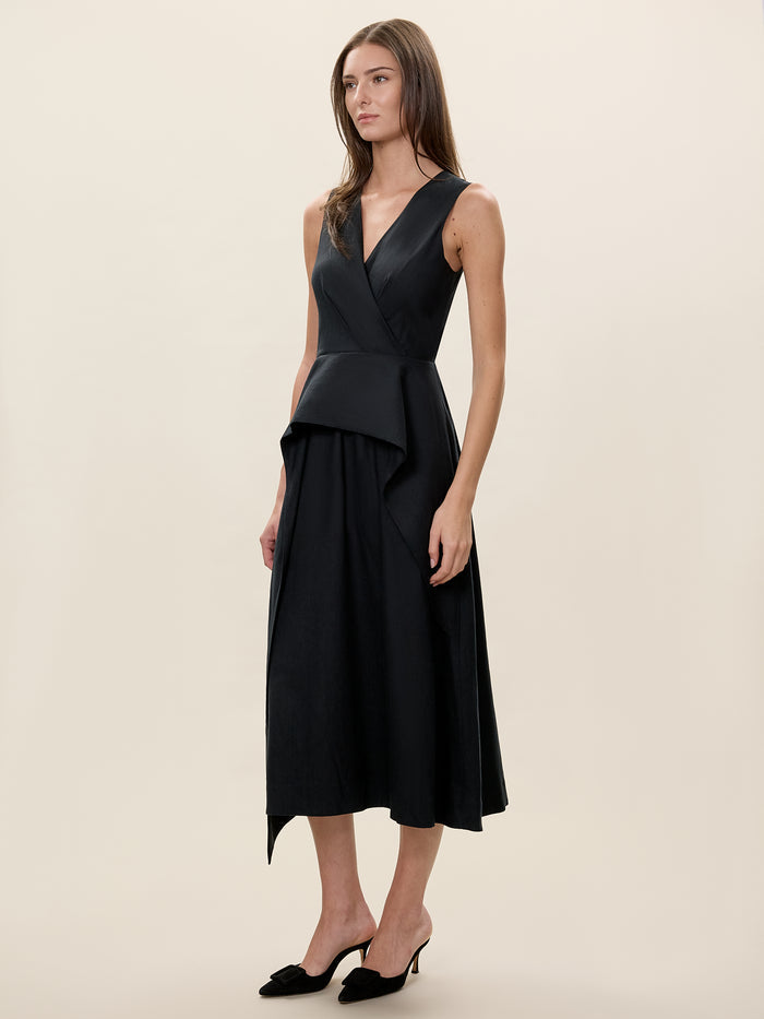 Stretch Linen Dress