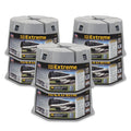 Gray Polycarbonate RV Base Pad Extreme JBP-712.6 6-Pack Bundle - Front View | United RV Parts