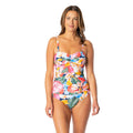 SUNSET DREAM FLORA BANDEAU ONE PIECE