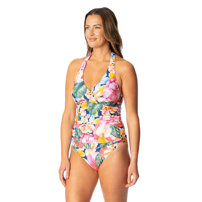 SUNSET DREAM LOUISE WRAP TANKINI TOP