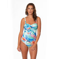 SUNSET SPIRIT FLORA BANDEAU ONE PIECE