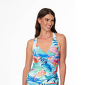 SUNSET SPIRIT LOUISE WRAP TANKINI TOP