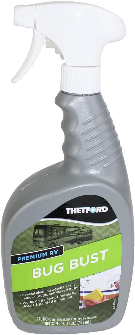 Thetford Bug Bust 32 oz Spray Bottle - Front View Bug Stain Remover | United RV Parts