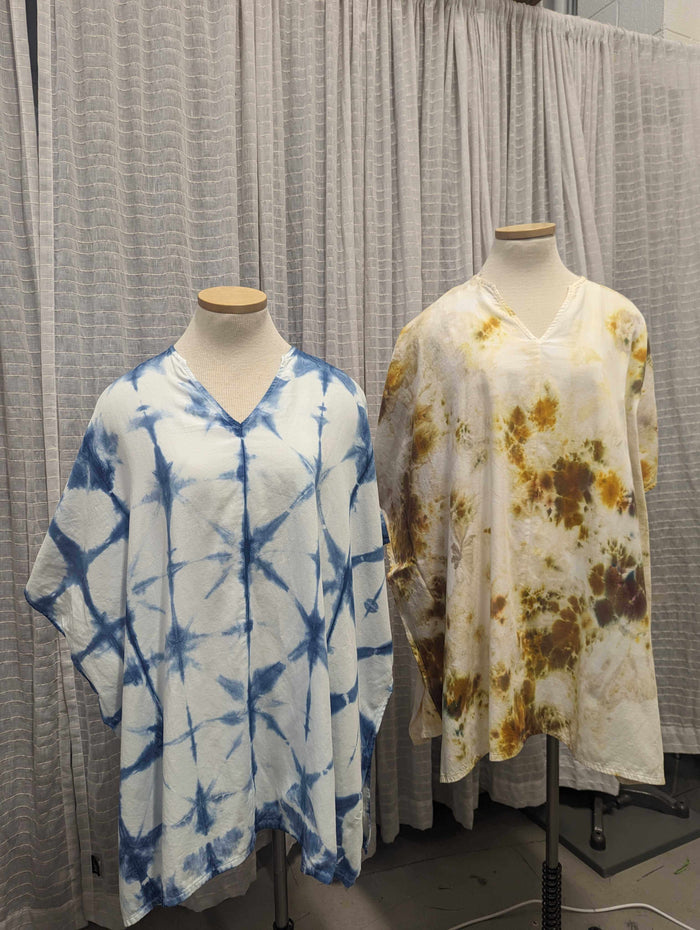 TIE-DYED Desert City Short Cover up