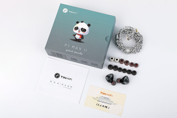 TINHIFI P1 MAX II Giant Panda 14.2MM Planar In-Ear Headphone