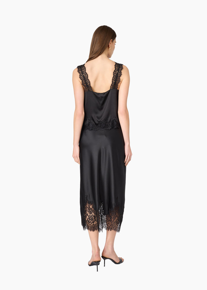 Tony Silk Camisole Black