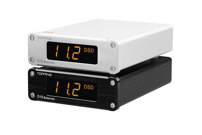 TOPPING D10 Balanced ES9038Q2M Digital to Analog Convertor (DAC)