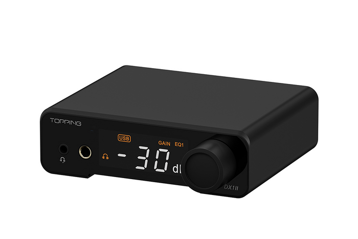 TOPPING DX1 II ES9039Q2M Desktop DAC & Headphone Amplifier.