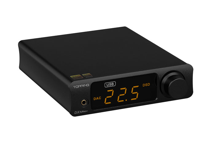 TOPPING DX3 Pro+ ES9038Q2M Desktop DAC & Headphone Amplifier