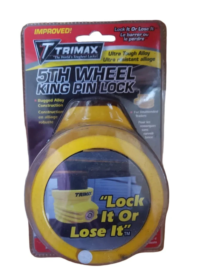 Trimax TFW60 5th Wheel King Pin Lock Original Packaging | United RV Parts