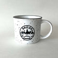 Triple Underpass Coffee Mug featuring a stylish Dallas city skyline design. This Texas themed gift is perfect for anyone looking for Texas Made Gifts and unique souvenirs from Texas. Ideal as a Dallas souvenir or for giving as Texan gifts.