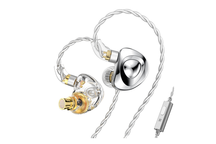 TRN MT4 Dual Dynamic Driver In-Ear Headphone