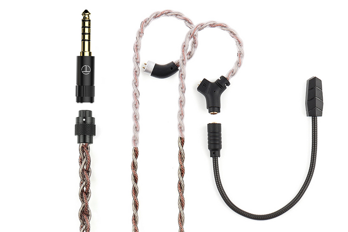 TRN RedChain Plus Gaming Headphone Upgrade Cable