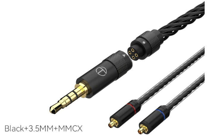 black mmcx 3.5mm