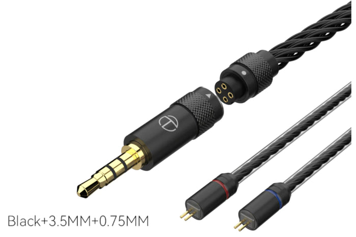 black 0.75 3.5mm