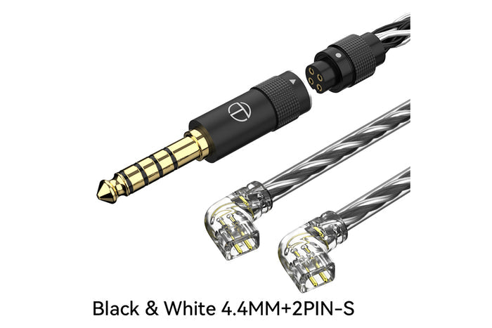 2-pin(S-type) / 4.4mm / Black&White