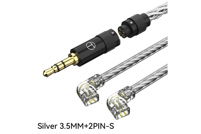 2-pin(S-type) / 3.5mm / Silver