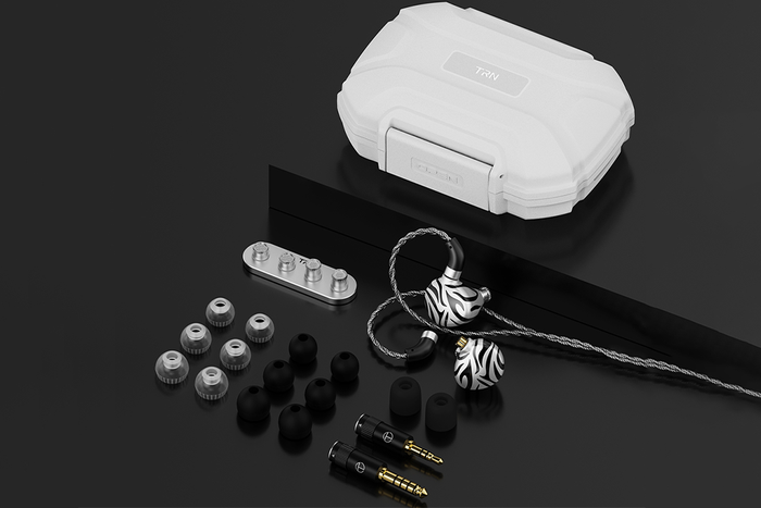 TRN White Tiger 2DD + 1Planar In-Ear Headphone