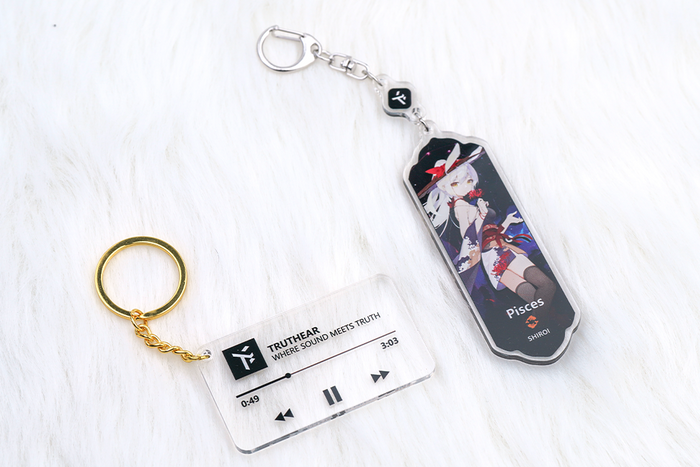 TRUTHEAR Acrylic Keychain