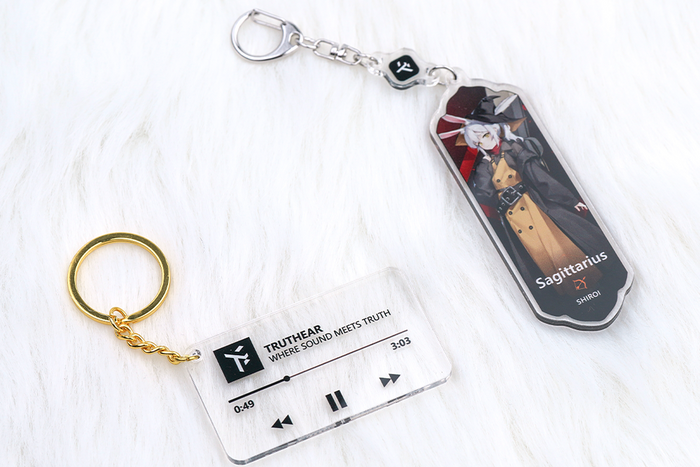TRUTHEAR Acrylic Keychain