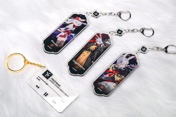 TRUTHEAR Acrylic Keychain