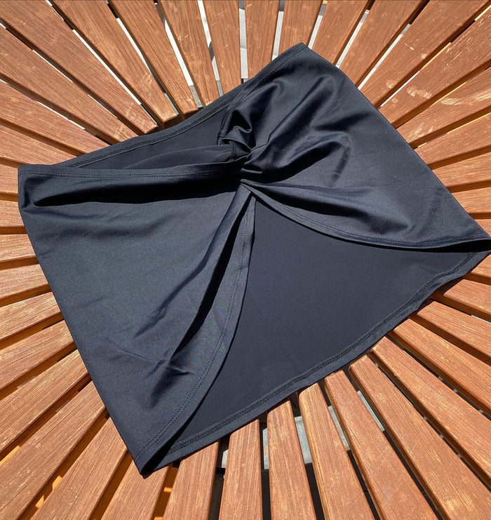 Twist knot - Mini skirt Coverup