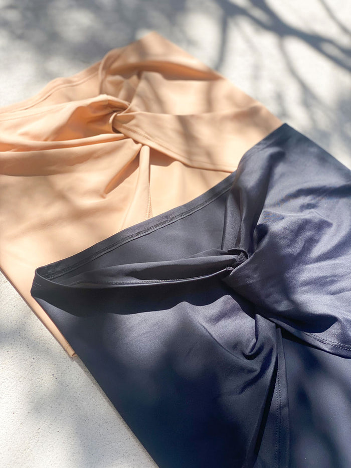 Twist knot - Mini skirt Coverup