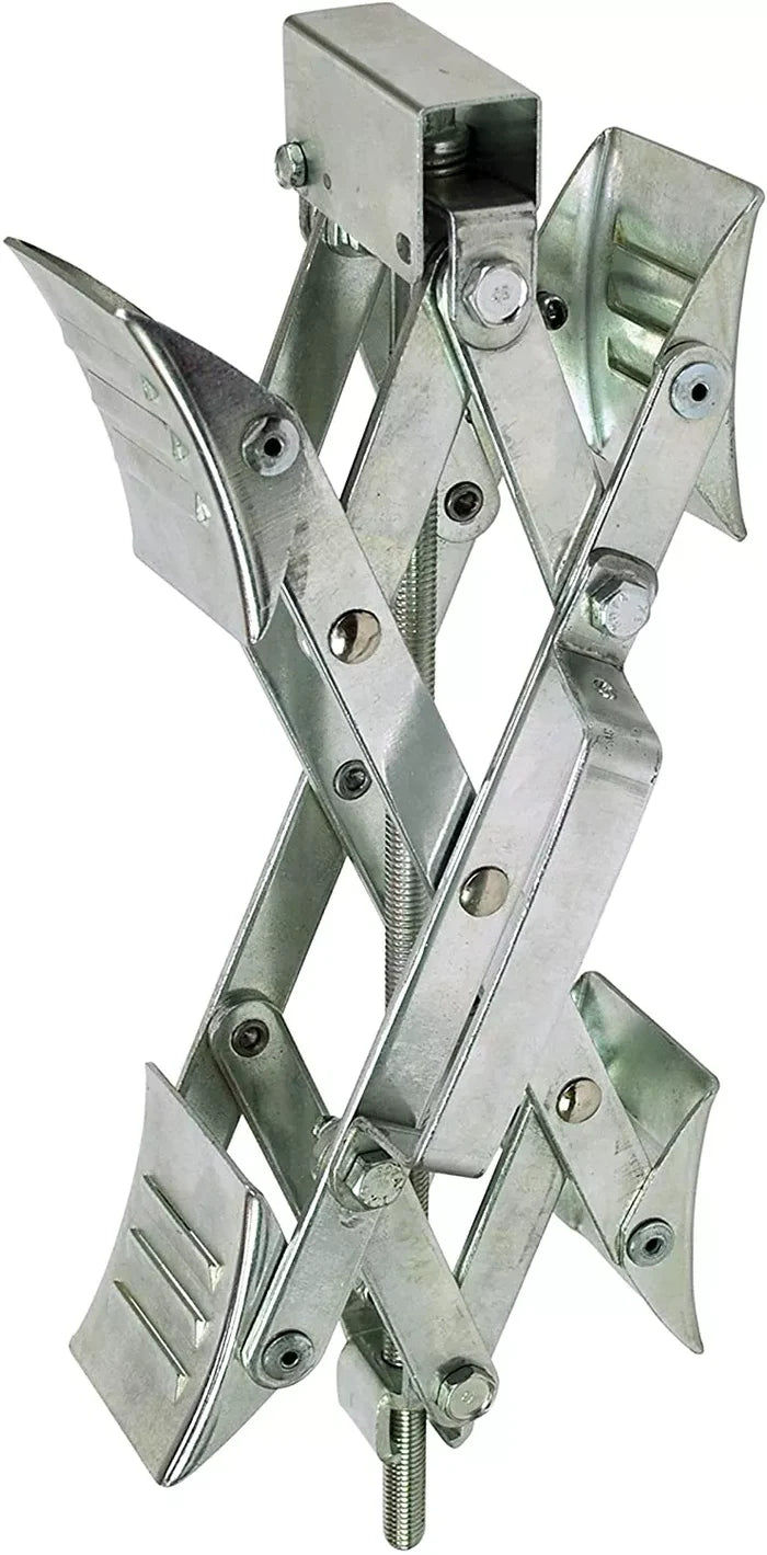 Galvanized Steel Ultra-Fab Super Grip Chock 21-001090 - Front View | United RV Parts