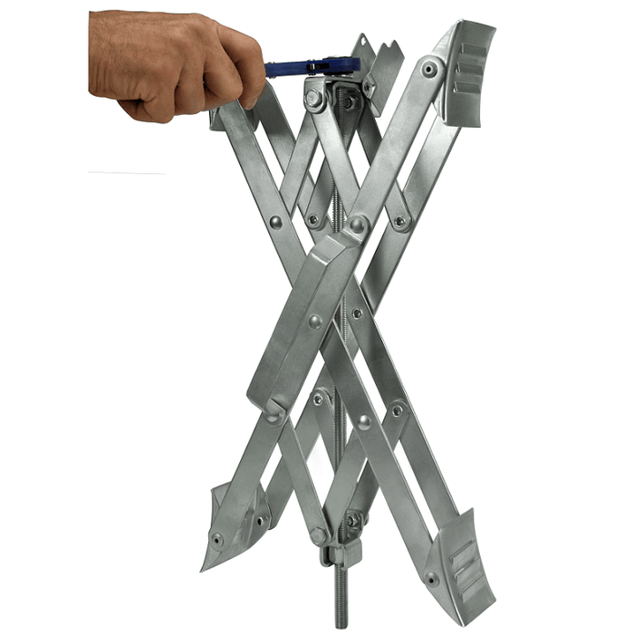 Ultra-Fab Supergrip XL Wheel Chock with Lock - Usage Demonstration | United RV Parts