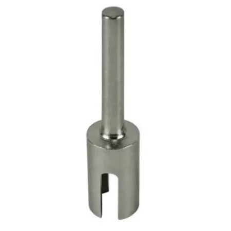 Chrome Steel Scissor Jack Drill Attachment Socket - Side View | United RV Parts